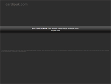 Tablet Screenshot of cardipuk.com